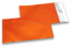 Orange Foliencouverts matt metallic farbig - 114 x 162 mm | Couvertsbestellen.ch