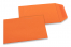 Farbigen Flachbeutel - Orange, 85 x 125 mm | Couvertsbestellen.ch