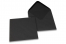 Recycelte Couverts - schwarz 160 x 160 mm | Couvertsbestellen.ch