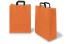 Tragetaschen aus Papier mit flachen Trageriemen - orange, 320 x 140 x 420 mm | Couvertsbestellen.ch