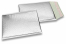 Luftpolstertaschen metallic umweltfreundlich - Silber 180 x 250 mm | Couvertsbestellen.ch