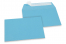 Farbige Couverts Papier - Himmelblau, 114 x 162 mm | Couvertsbestellen.ch