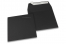 Farbige Couverts Papier - Schwarz, 160 x 160 mm | Couvertsbestellen.ch