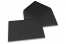 Recycelte Couverts - schwarz 156 x 220 mm | Couvertsbestellen.ch