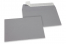 Farbige Couverts Papier - Grau, 114 x 162 mm | Couvertsbestellen.ch