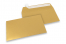 Farbige Couverts Papier - Gold metallic, 162 x 229 mm  | Couvertsbestellen.ch