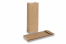 Blockbodenbeutel aus Kraftpapier Braun - 105 x 65 x 298 mm ohne Fenster, 500 ml | Couvertsbestellen.ch