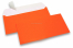 Neon Couverts - Orange, ohne Fenster | Couvertsbestellen.ch